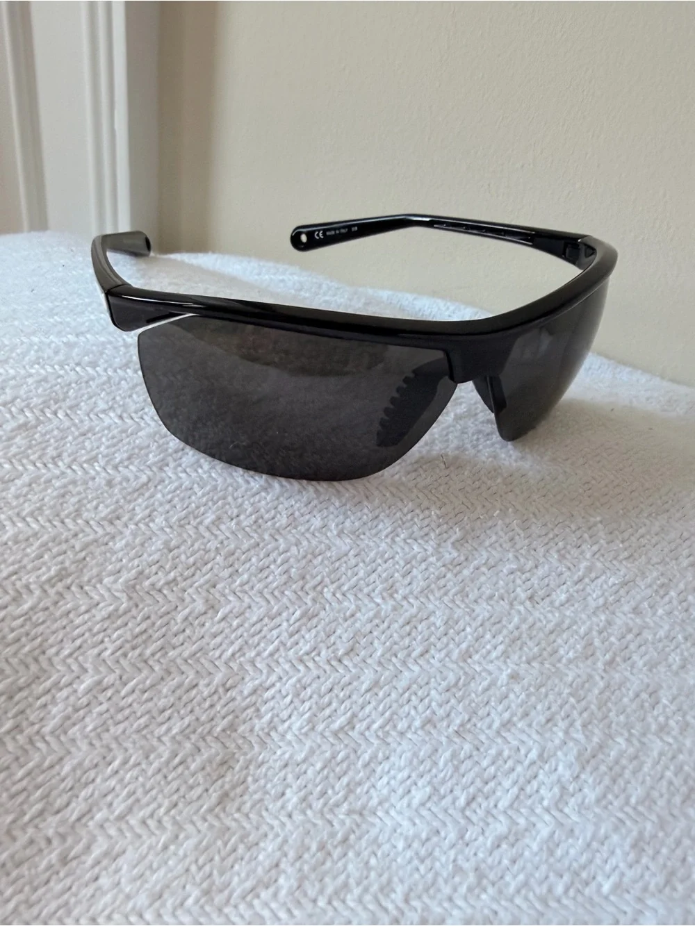 Nike TAILWIND Sunglasses Shiny Black Unisex